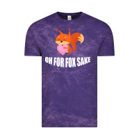 Cloud Purple Oh, For Fox Sake Vintage Tee - Bettercallsaul