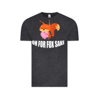 Vintage Black Oh, For Fox Sake Vintage Tee - Bettercallsaul