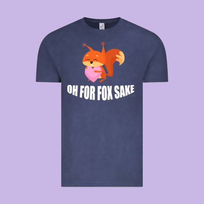 Oh, For Fox Sake Vintage Tee Designed By Bettercallsaul