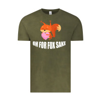 Vintage Olive Oh, For Fox Sake Vintage Tee - Bettercallsaul