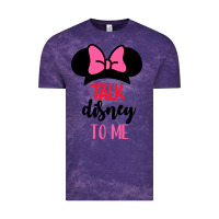 Cloud Purple Minnie Mouse Vintage Tee - CowhideDigitalArt