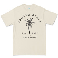 Bone retro cool laguna beach california palm tree unique novelty sweatshirt Premium Tee - linhVisuals