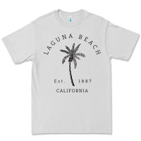 Retro Cool Laguna Beach California Palm Tree Unique Novelty Sweatshirt Premium Tee | Teevron