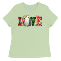Matcha christmas penguin love Ladies Tee - FaDigitalArtStudio