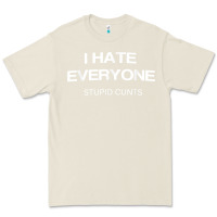 Bone i hate everyone stupid cunts t shirt Premium Tee - linhVisuals