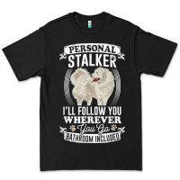 Black great pyrenees stalker great pyrenees gifts great pyrenees t shirt Premium Tee - linhVisuals