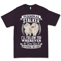 Plum great pyrenees stalker great pyrenees gifts great pyrenees t shirt Premium Tee - linhVisuals