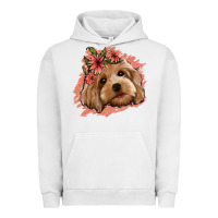 Pigment Lunar Rock cockapoo floral pink glitter Urban Hoodie - Jasminsmagicworld