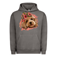 Pigment Tornado cockapoo floral pink glitter Urban Hoodie - Jasminsmagicworld