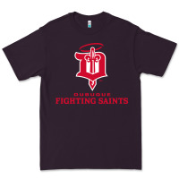 Plum the-dubuque-fighting-saints-pen Premium Tee - linhVisuals
