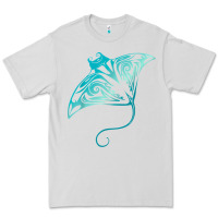 Dove Grey hawaii tribal manta ray hawaiian shirt shark lover t shirt Premium Tee - linhVisuals