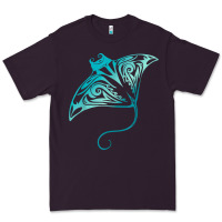 Plum hawaii tribal manta ray hawaiian shirt shark lover t shirt Premium Tee - linhVisuals