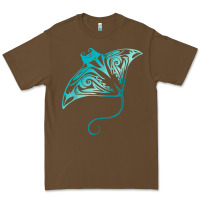 Cacao hawaii tribal manta ray hawaiian shirt shark lover t shirt Premium Tee - linhVisuals
