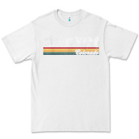 White denver colorado vintage 70's 80's retro style men women t shirt Premium Tee - linhVisuals