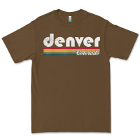 Cacao denver colorado vintage 70's 80's retro style men women t shirt Premium Tee - linhVisuals
