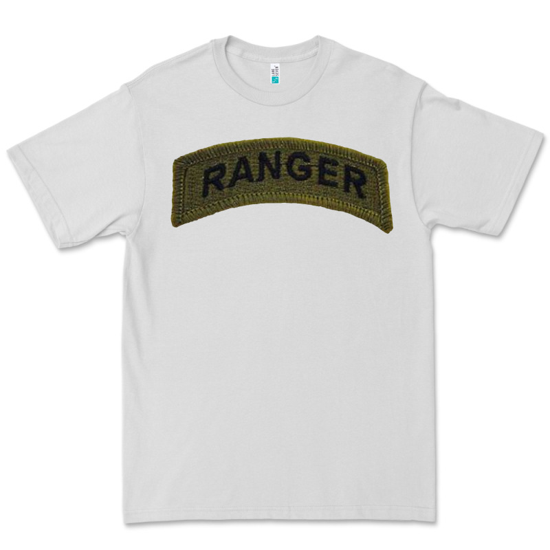 Army Ranger Tab Subdued Infantry Grunt Pullover Hoodie Premium Tee by linhVisuals | Teevron