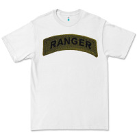 White army ranger tab subdued infantry grunt pullover hoodie Premium Tee - linhVisuals