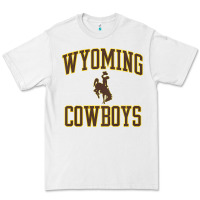 White kids wyoming cowboys apparel gameday arch over cowboys t shirt Premium Tee - linhVisuals