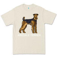 Bone airedale terrier crazy dog lover sweatshirt Premium Tee - linhVisuals