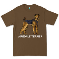 Cacao airedale terrier crazy dog lover sweatshirt Premium Tee - linhVisuals