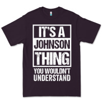 Plum it's a johnson thing   you wouldn't understand   family name t shirt Premium Tee - linhVisuals
