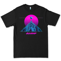 Black pink sun   official gunship t shirt Premium Tee - linhVisuals