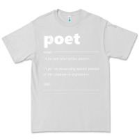 Dove Grey poet definition funny for poet drama poetry poems t shirt Premium Tee - linhVisuals