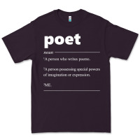 Plum poet definition funny for poet drama poetry poems t shirt Premium Tee - linhVisuals