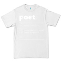 White poet definition funny for poet drama poetry poems t shirt Premium Tee - linhVisuals