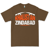 Sikh Khalistan Zindabad Singh Punjabi T Shirt Premium Tee | Teevron