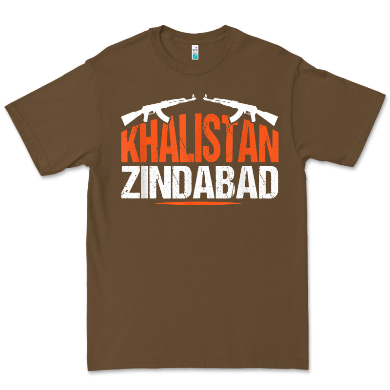 Sikh Khalistan Zindabad Singh Punjabi T Shirt Premium Tee by linhVisuals | Teevron