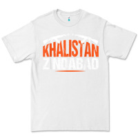 White sikh khalistan zindabad singh punjabi t shirt Premium Tee - linhVisuals