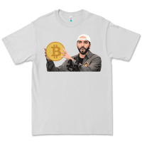 Dove Grey el salvador bitcoin bukele legal tender cryptocurrency btc t shirt Premium Tee - linhVisuals