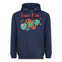 Navy little miss fifth grade Heavyweight Hoodie - Jasminsmagicworld