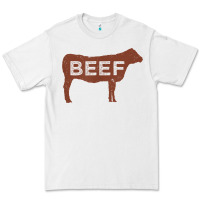 White beef t shirt, beef cattle shirt Premium Tee - linhVisuals