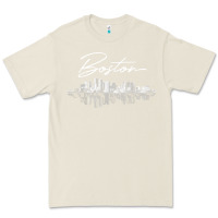 Bone boston skyline t shirt for women, men, girls & boys Premium Tee - linhVisuals