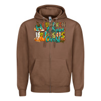 Chestnut Pumpkin spice and Jesus Christ Zipper Hoodie - RanaPortraitStore