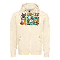 Sandshell Pumpkin spice and Jesus Christ Zipper Hoodie - RanaPortraitStore