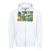 White Pumpkin spice and Jesus Christ Zipper Hoodie - RanaPortraitStore