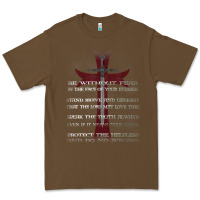 Cacao knights templar crusader cross ring order be without fear t shirt Premium Tee - linhVisuals