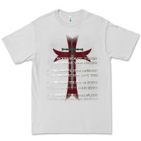 Dove Grey knights templar crusader cross ring order be without fear t shirt Premium Tee - linhVisuals