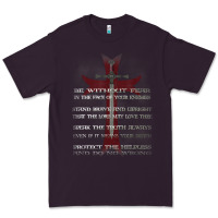 Plum knights templar crusader cross ring order be without fear t shirt Premium Tee - linhVisuals