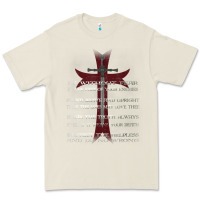 Bone knights templar crusader cross ring order be without fear t shirt Premium Tee - linhVisuals