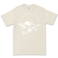 Bone creepy cool egirl eboy pastel goth vaporwave glitch skull sweatshirt Premium Tee - linhVisuals
