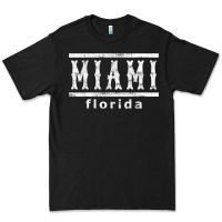 Black miami florida souvenir t shirt Premium Tee - linhVisuals