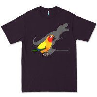 Plum cute screaming parrot, birb memes, funny t rex sun conure t shirt Premium Tee - linhVisuals