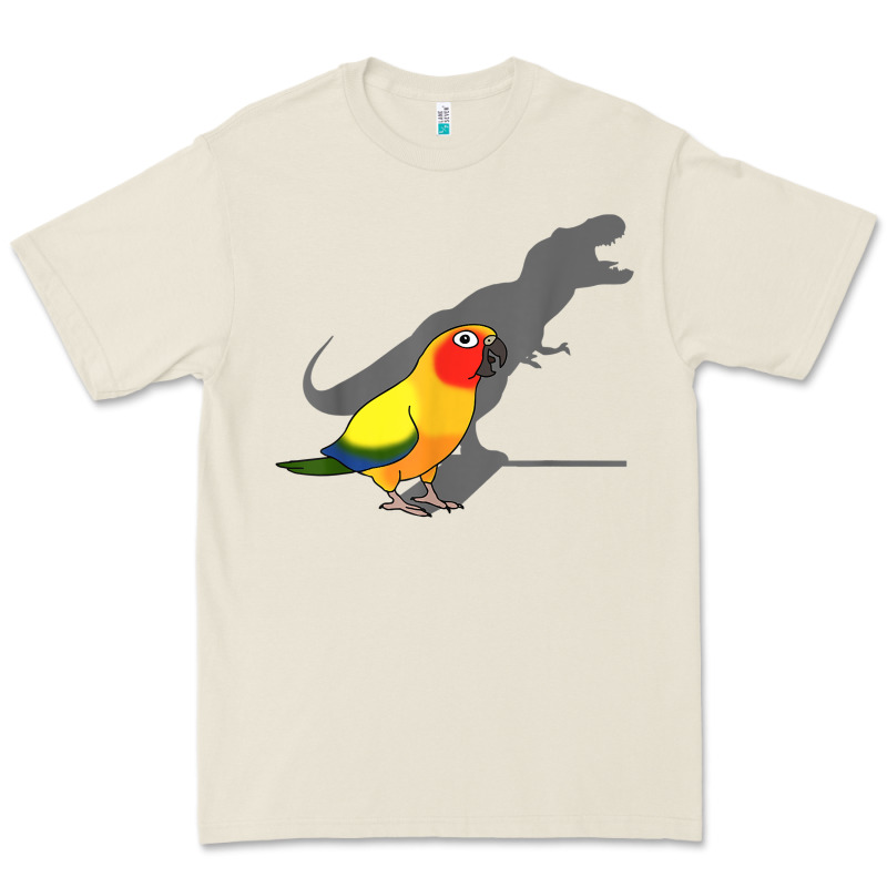 Cute Screaming Parrot, Birb Memes, Funny T Rex Sun Conure T Shirt Premium Tee by linhVisuals | Teevron