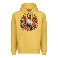 Antique Gold Volleyball Sunflower Premium Hoodie - Jasminsmagicworld