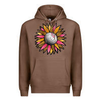 Chestnut Volleyball Sunflower Premium Hoodie - Jasminsmagicworld