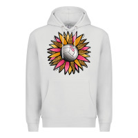 Dove Grey Volleyball Sunflower Premium Hoodie - Jasminsmagicworld